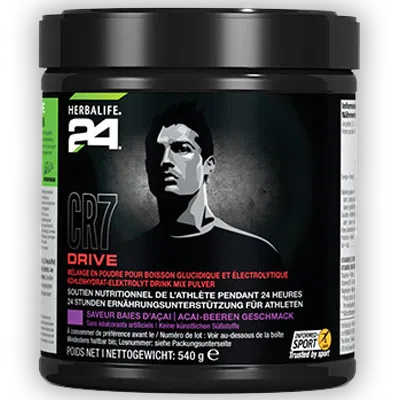 CR7 Drive Behälter ACAI-BEEREN Geschmack Herbalife