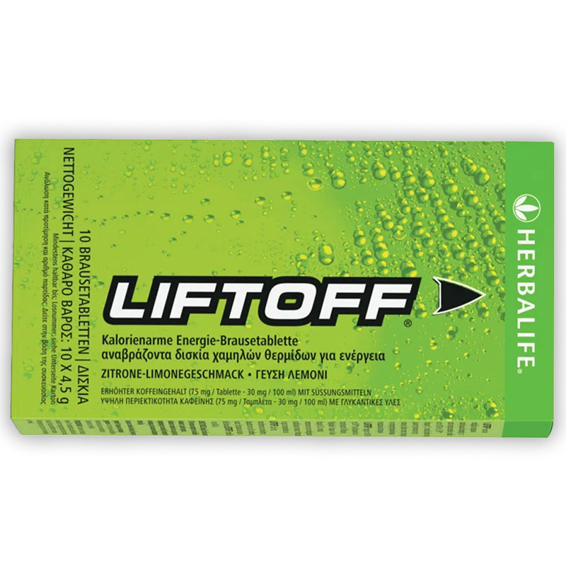 Herbalife LIFTOFF® Zitronengeschmack (10erPack)