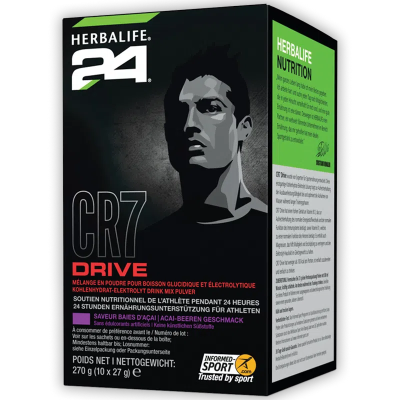 CR7 Drive Portionspackungen ACAI-BEEREN Geschmack Herbalife – Bild 2