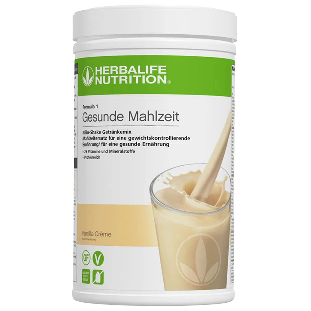 Shake Vanilla Creme 780g für einen Monat Herbalife Formula 1