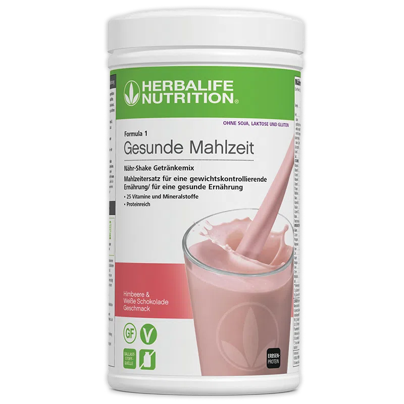 Neue Generation ohne Soja, Laktose und Gluten, Himbeere und Weiße Schokolade 500g