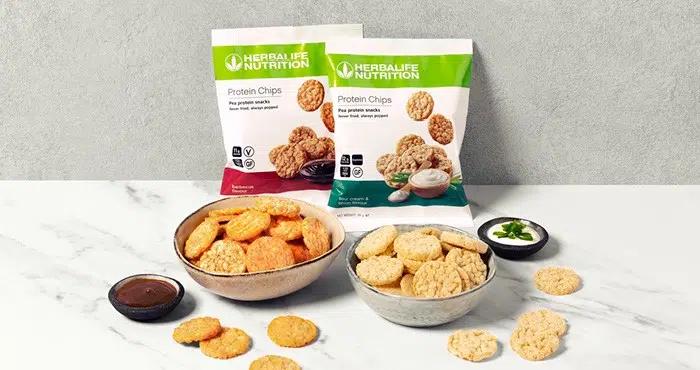 Herbalife Protein-Chips  10 Packungen je 30g