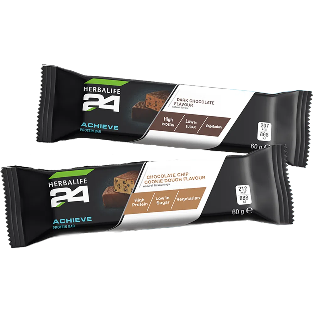 Herbalife H24 ACHIEVE Protein Riegel , 6 x 60 g, Geschmack wählbar