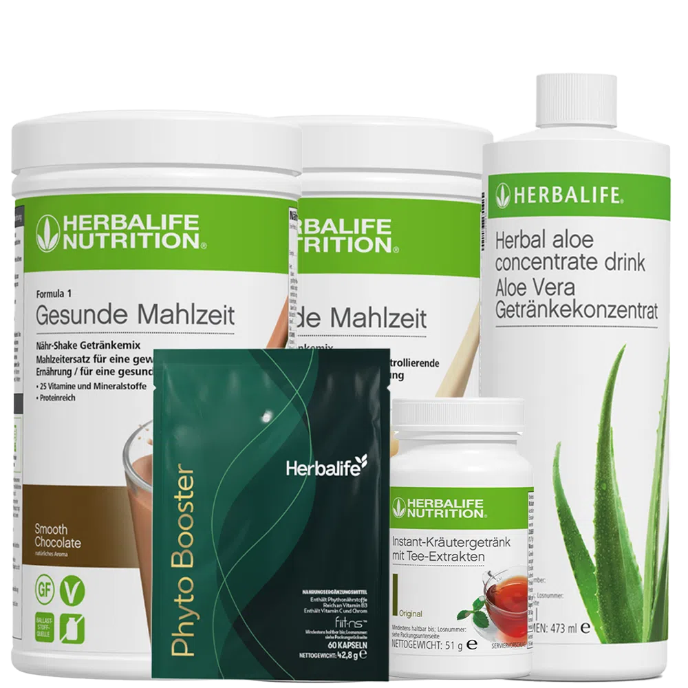 Monatsprogramm zum Abnehmen von Herbalife empfohlen